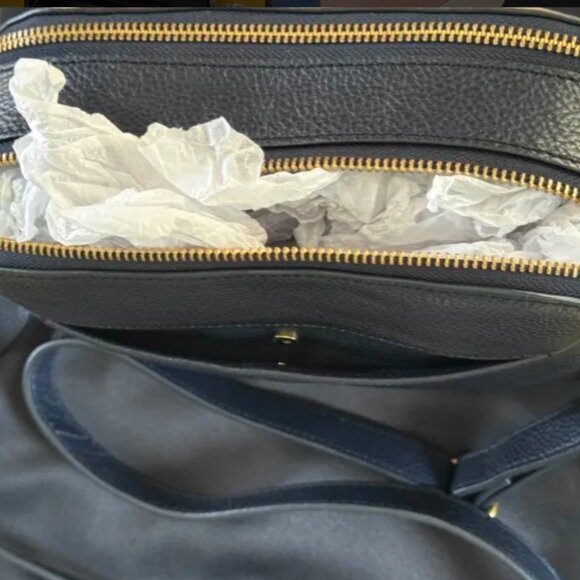 Fossil  Patchwork Crossbody Leather Bag - Picture 8 of 16